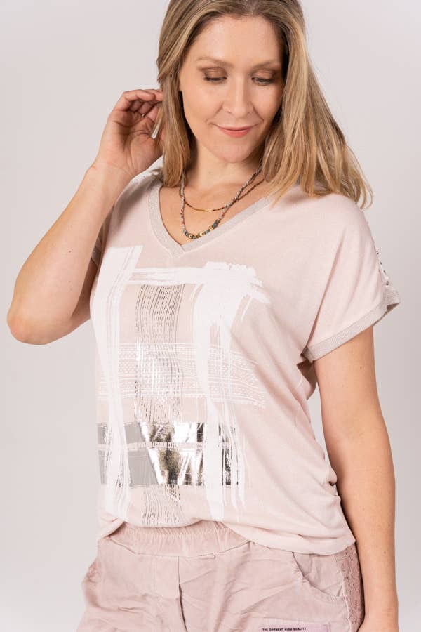 Look Mode Usa - Women Plaid printed Top