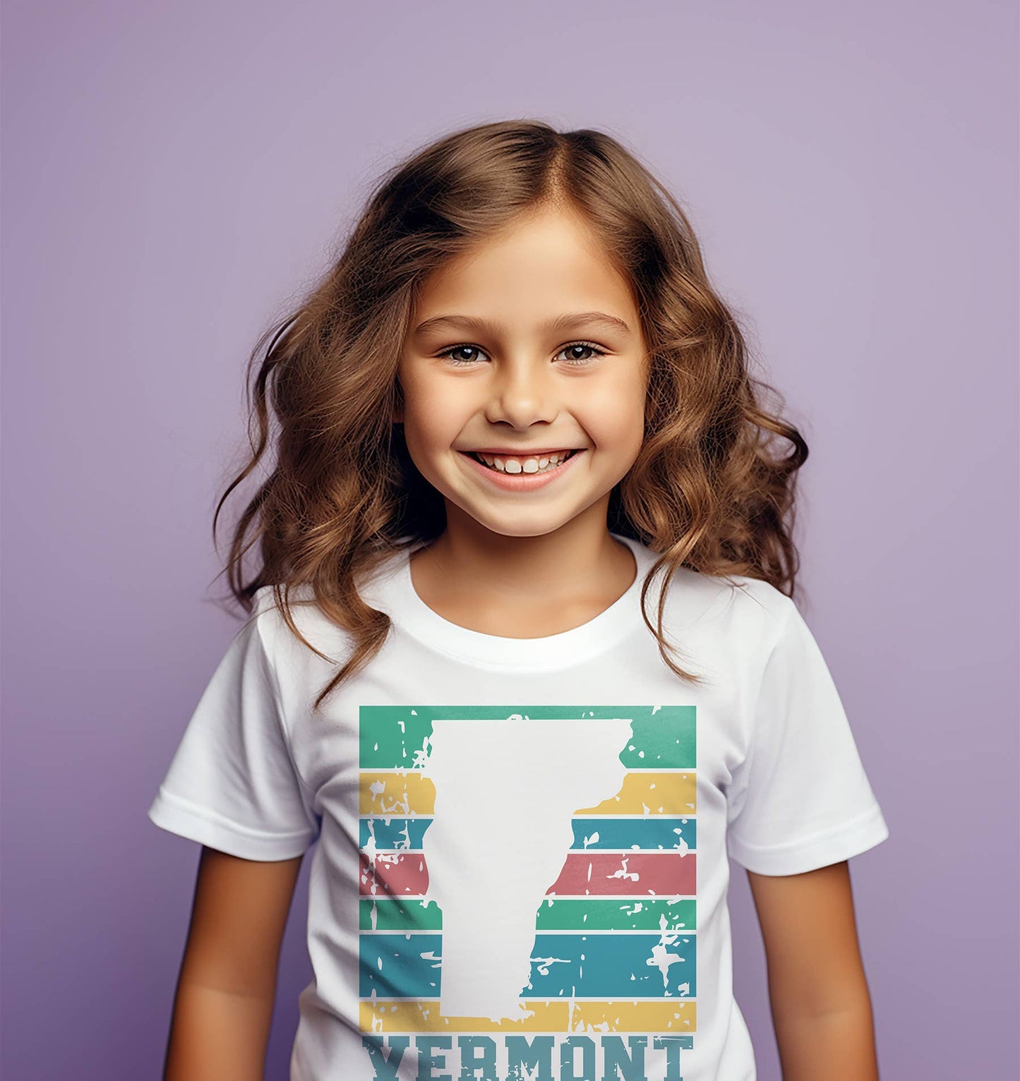 Peanut Bunny - Vermont State Pride Kid's T-Shirt