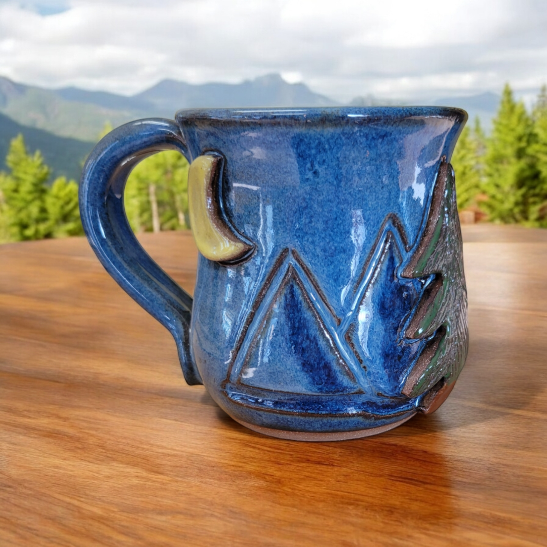 MudWorks Pottery - Mountain Mug