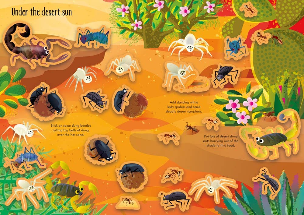 HarperCollins - Little First Stickers Bugs: Sam Smith