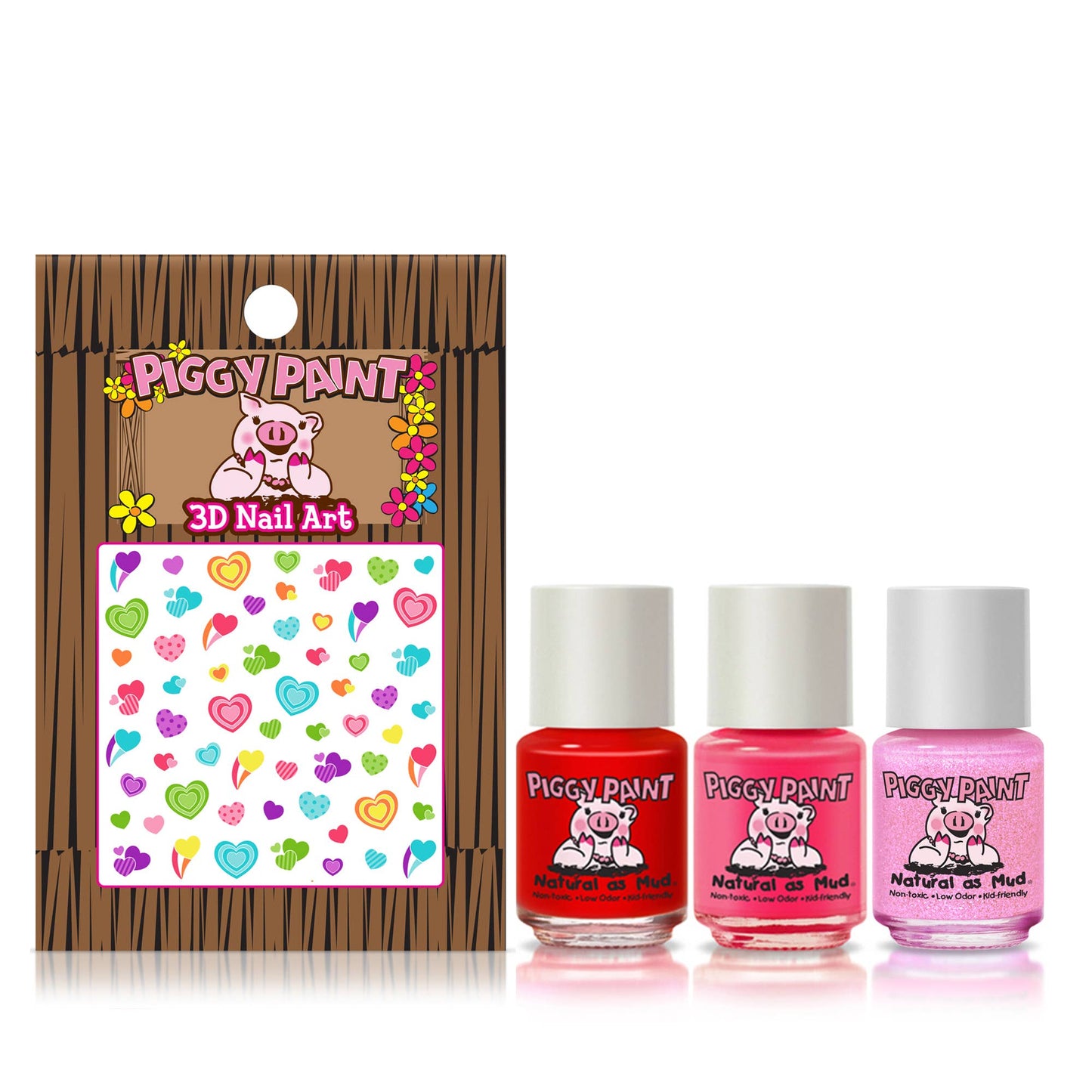 Piggy Paint - 0.25 oz. All the Heart Eyes Polish Set