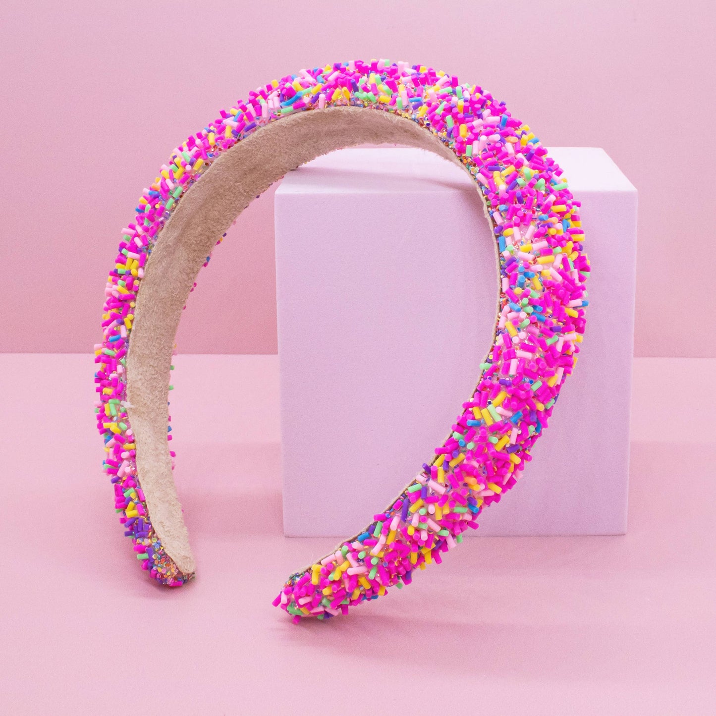 Frog Sac - Padded Sprinkles Headband