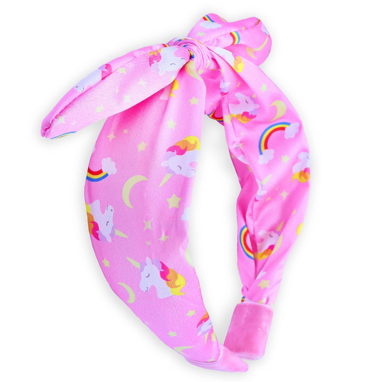 Frog Sac - Silky Knotted Rabbit Ear Bow Headband
