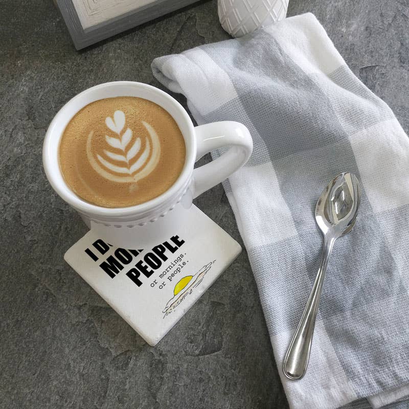 Tipsy Coasters & Gifts - Drink Coaster I Don't Like Morning People