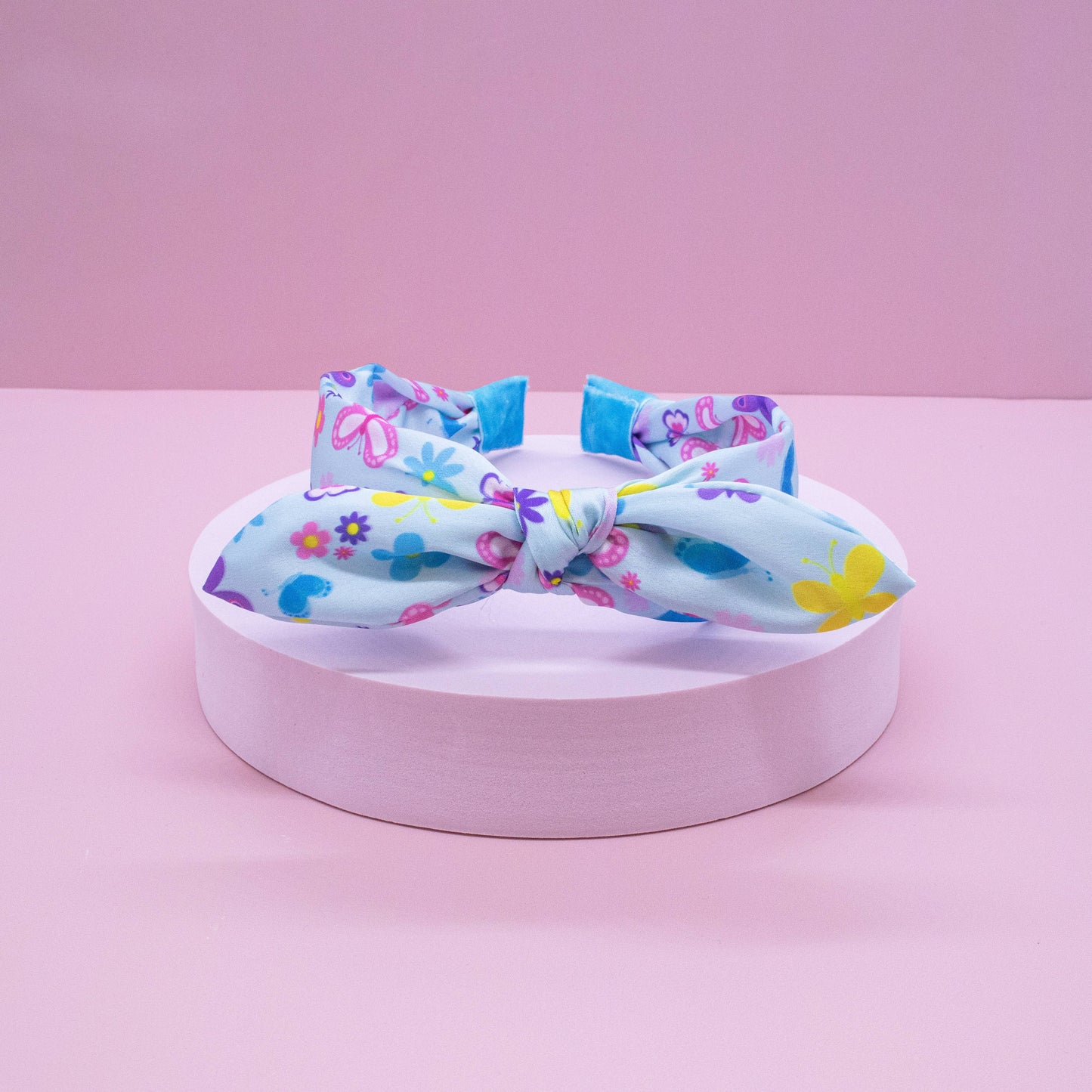 Frog Sac - Silky Knotted Rabbit Ear Bow Headband