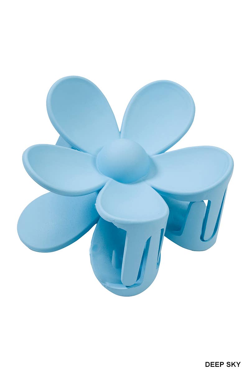SI-25024 FLOWER HAIR CLAW CLIP