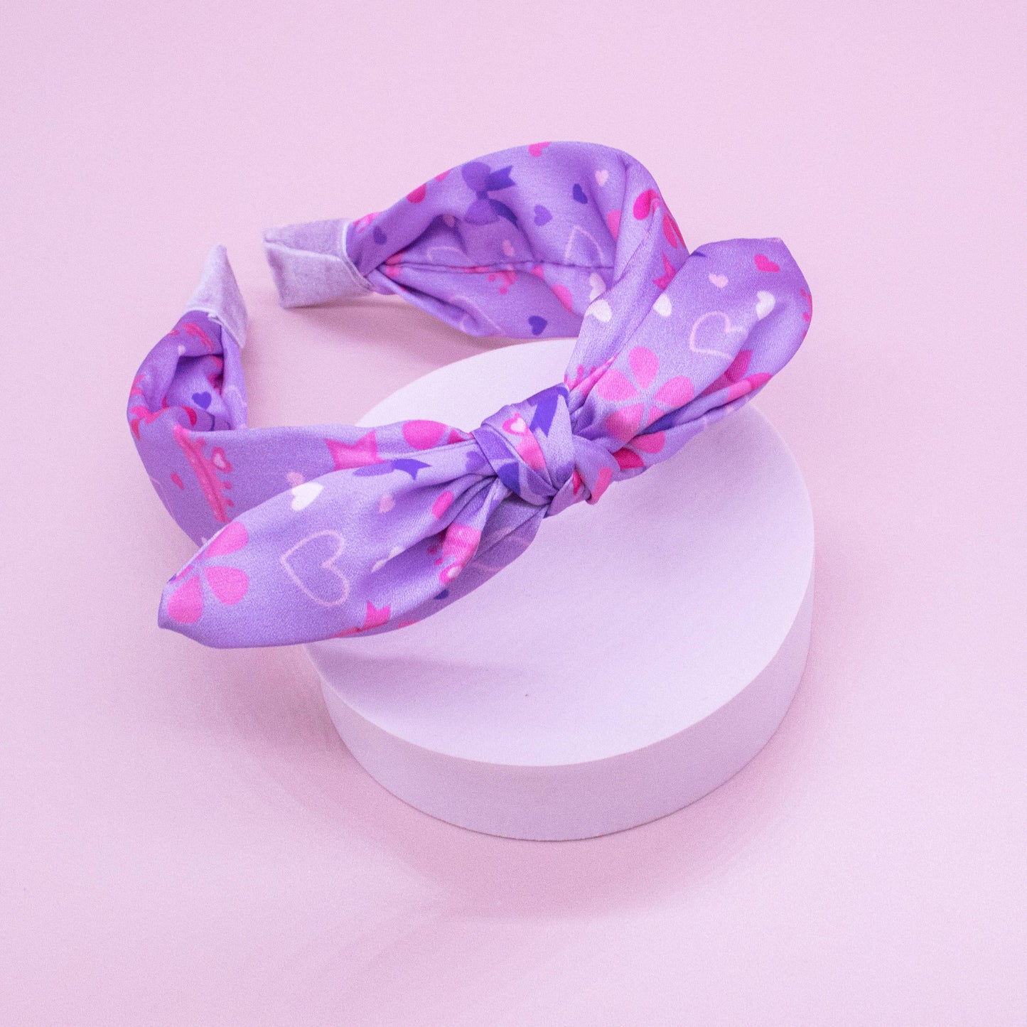 Frog Sac - Silky Knotted Rabbit Ear Bow Headband