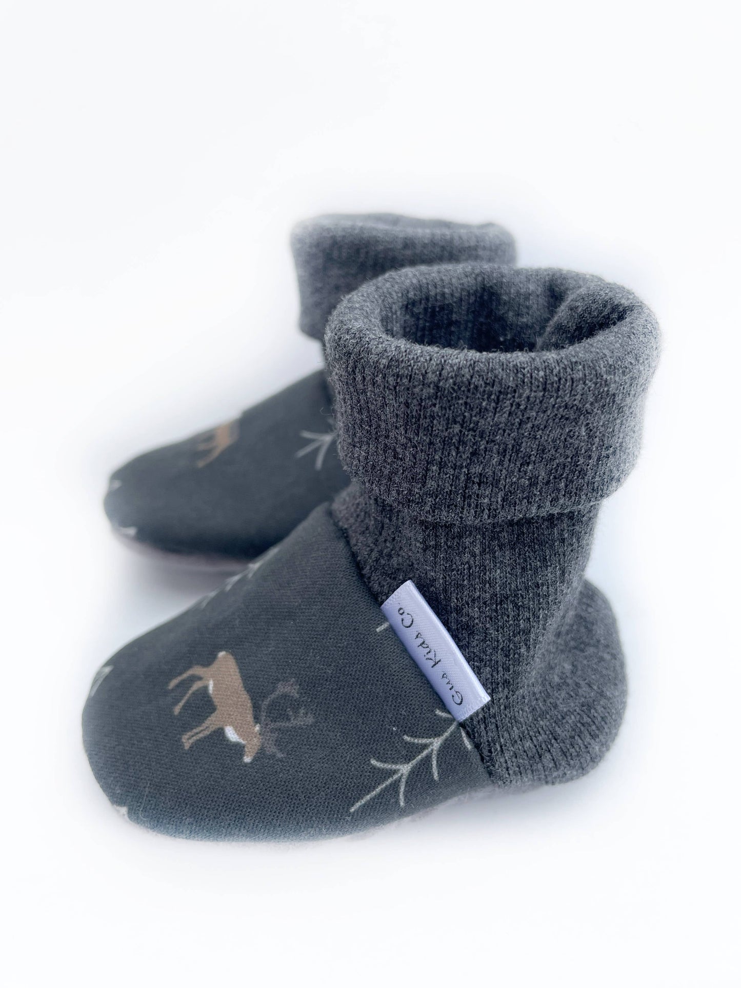 Gus Kids Co. - Moose Forest Baby Booties
