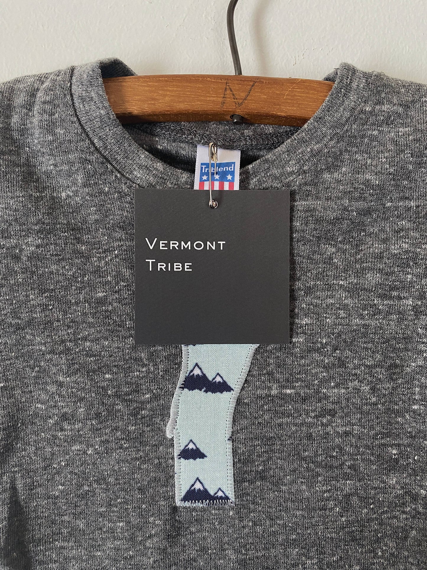 Vermont Tribe - Vermont Baby Bodysuit - Mountains