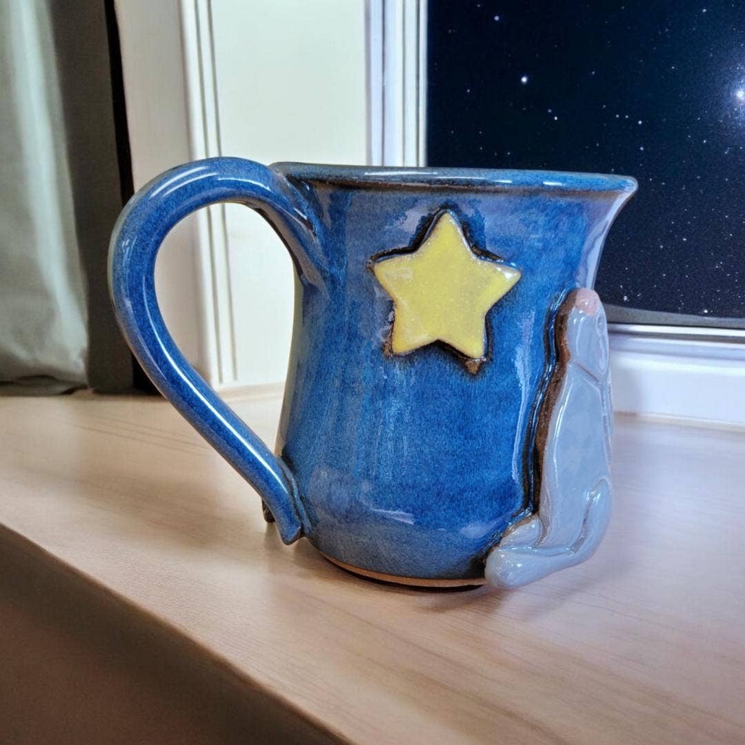 MudWorks Pottery - Bunny Star Mug