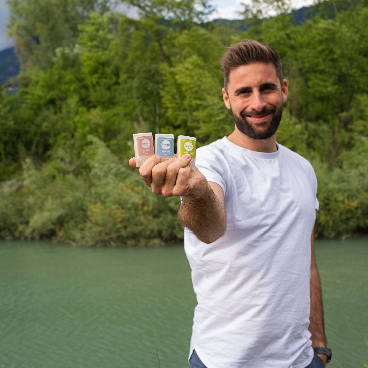 Humble Brands, Inc. - Bergamot & Ginger Original Travel Deodorant