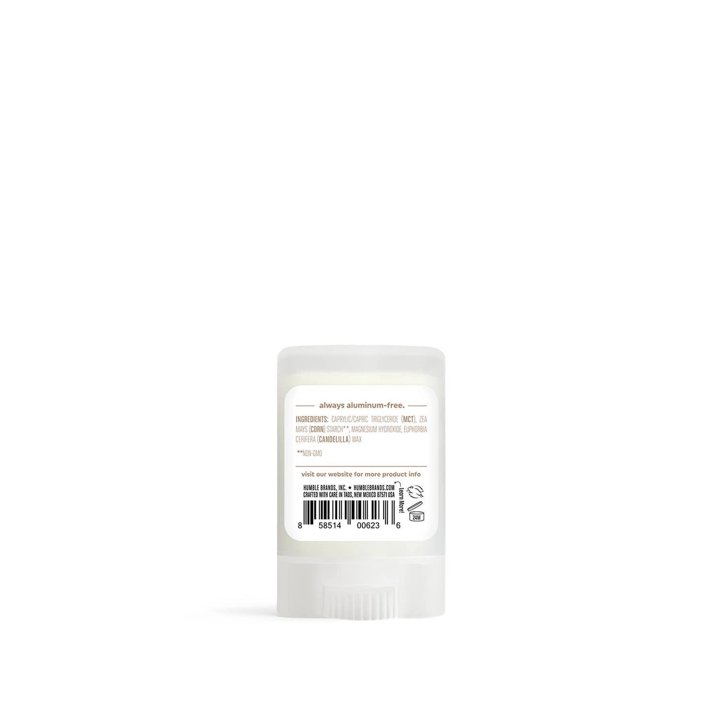 Humble Brands, Inc. - Simply Unscented Vegan & Sensitive Travel Deodorant