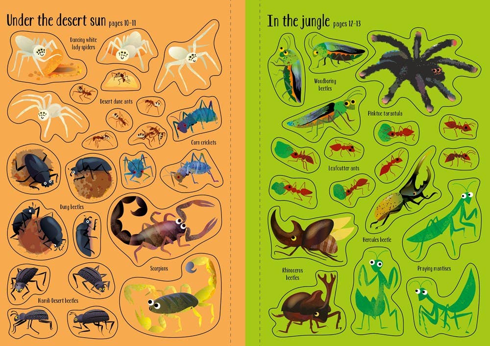 HarperCollins - Little First Stickers Bugs: Sam Smith
