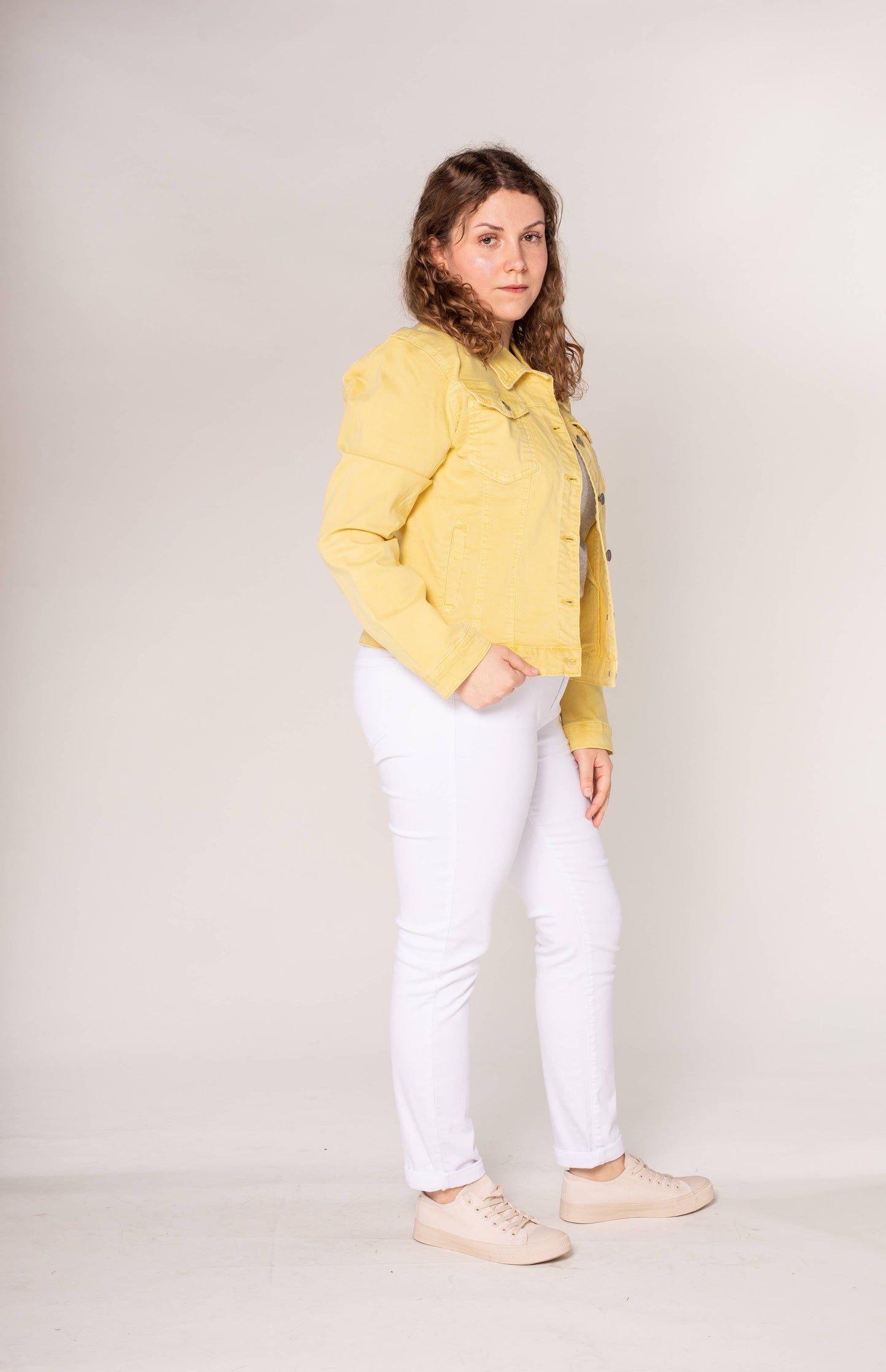 Nina Carter - Color Jacket - Plus size Sage