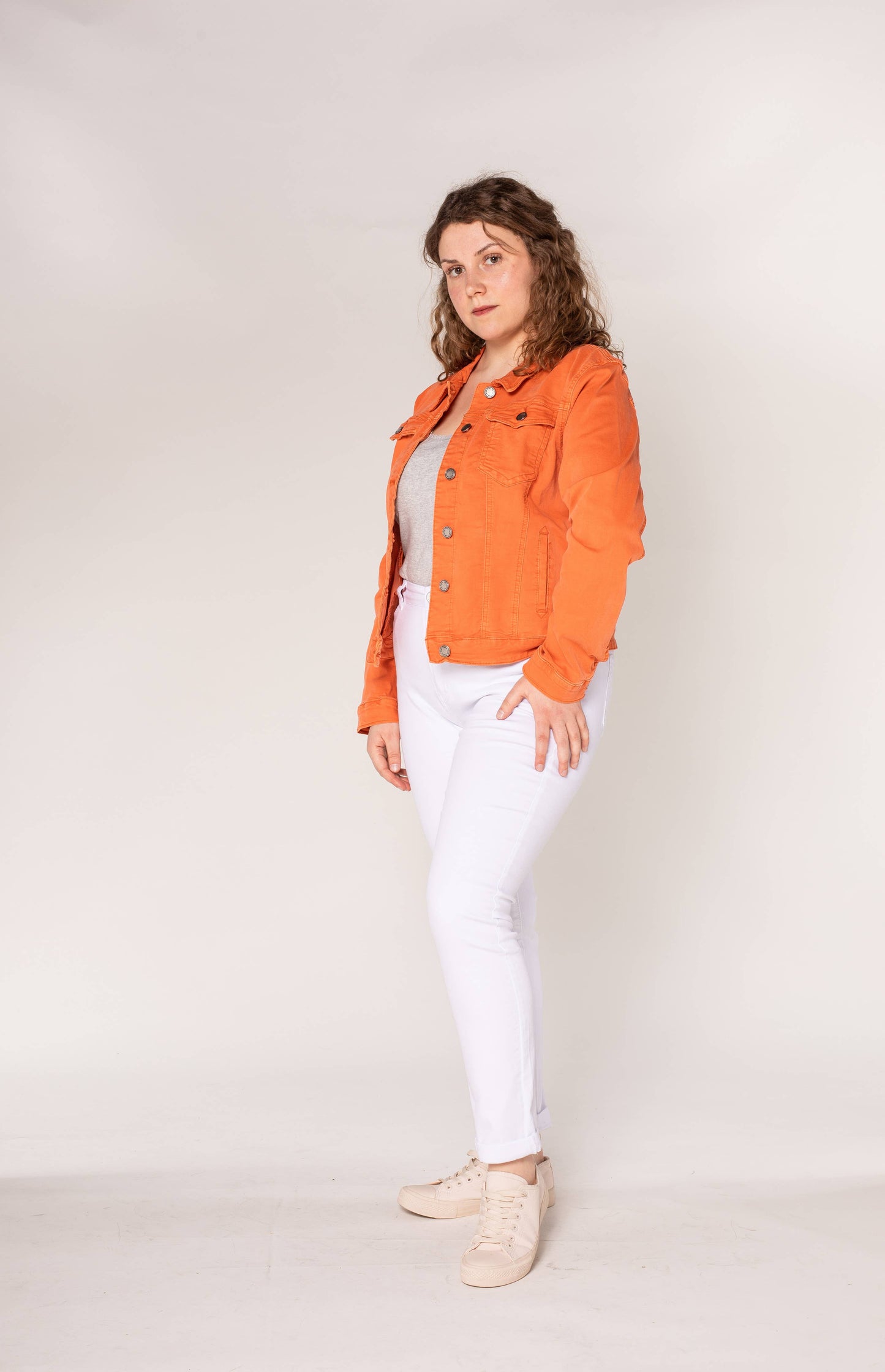 Nina Carter - Color Jacket - Plus size Sage
