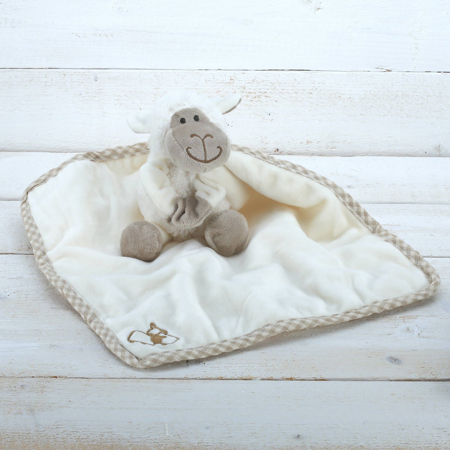 Jomanda Soft Toys & Accessories - Sheep Baby Plush Toy Soother/Comforter 29cm x 29cm