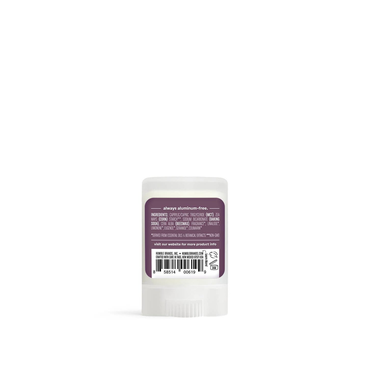 Humble Brands, Inc. - Lavender & Holy Basil Original Travel Deodorant