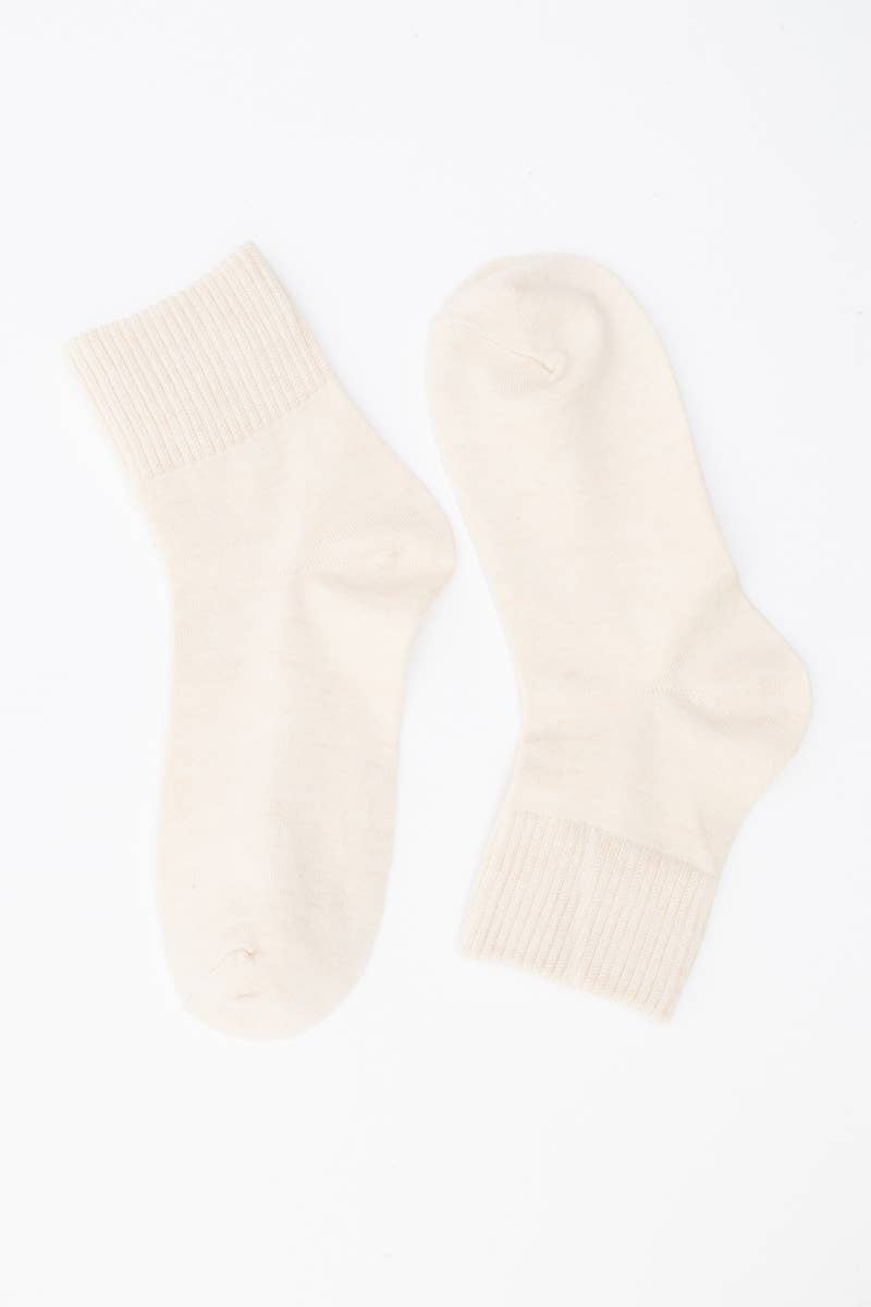 Leto Accessories - Happy Feet Embroidered Socks 🙃 - Fun Vibes