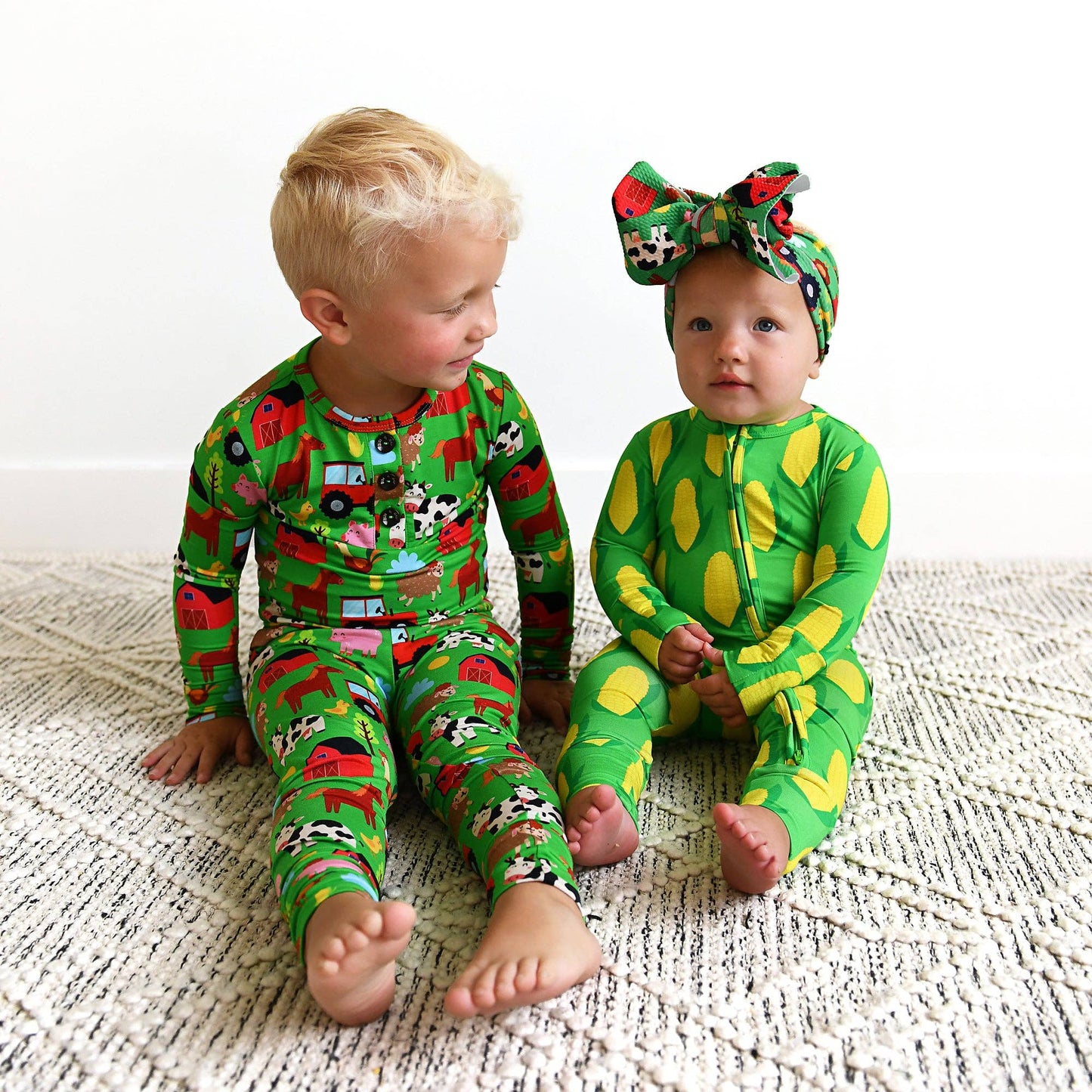Gigi and Max - Tanner Two Piece Bamboo Pajama Kids Clothing Sleepie Toddler