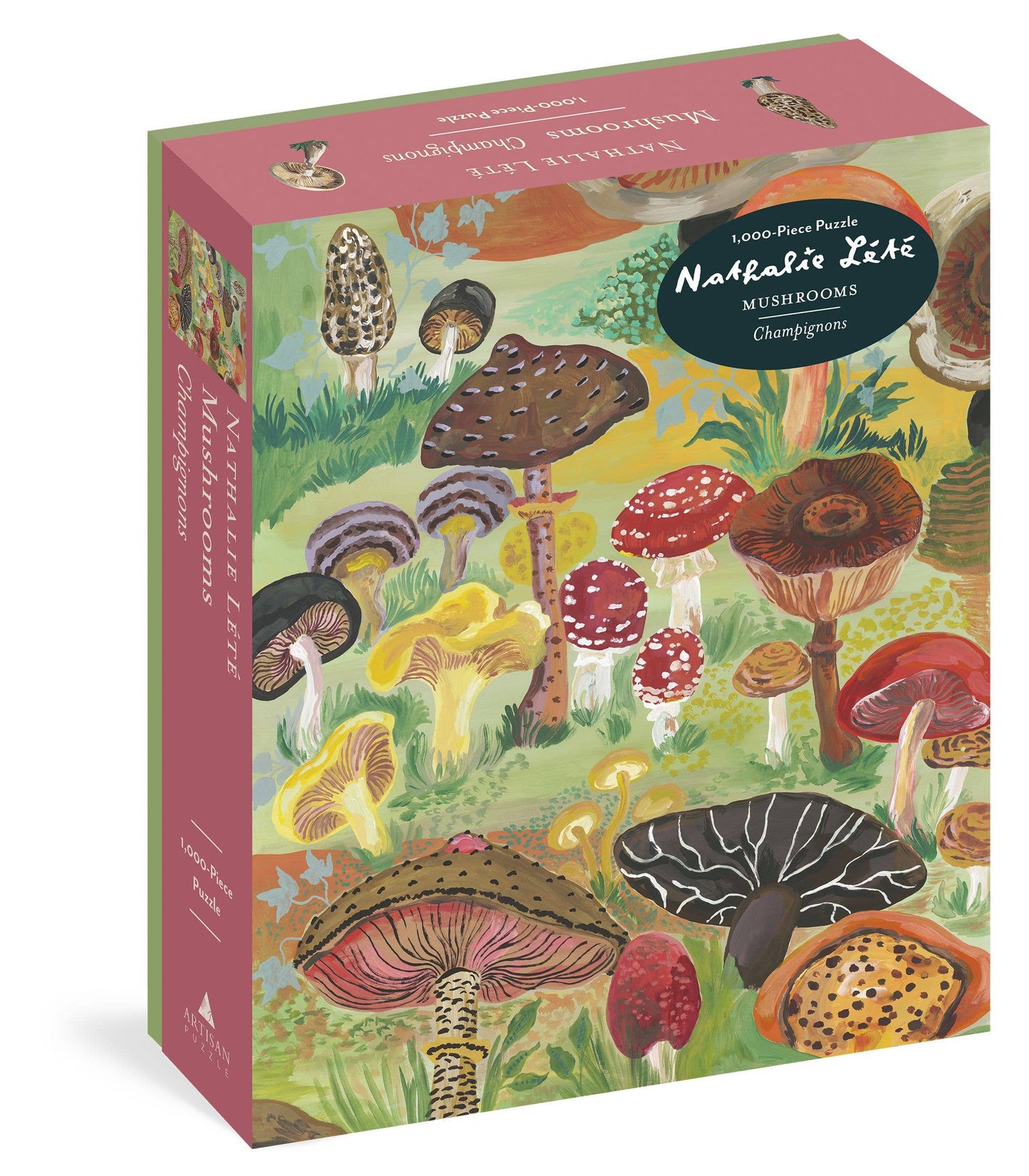 Hachette Book Group - Nathalie Lete: Mushrooms 1,000-Piece Puzzle