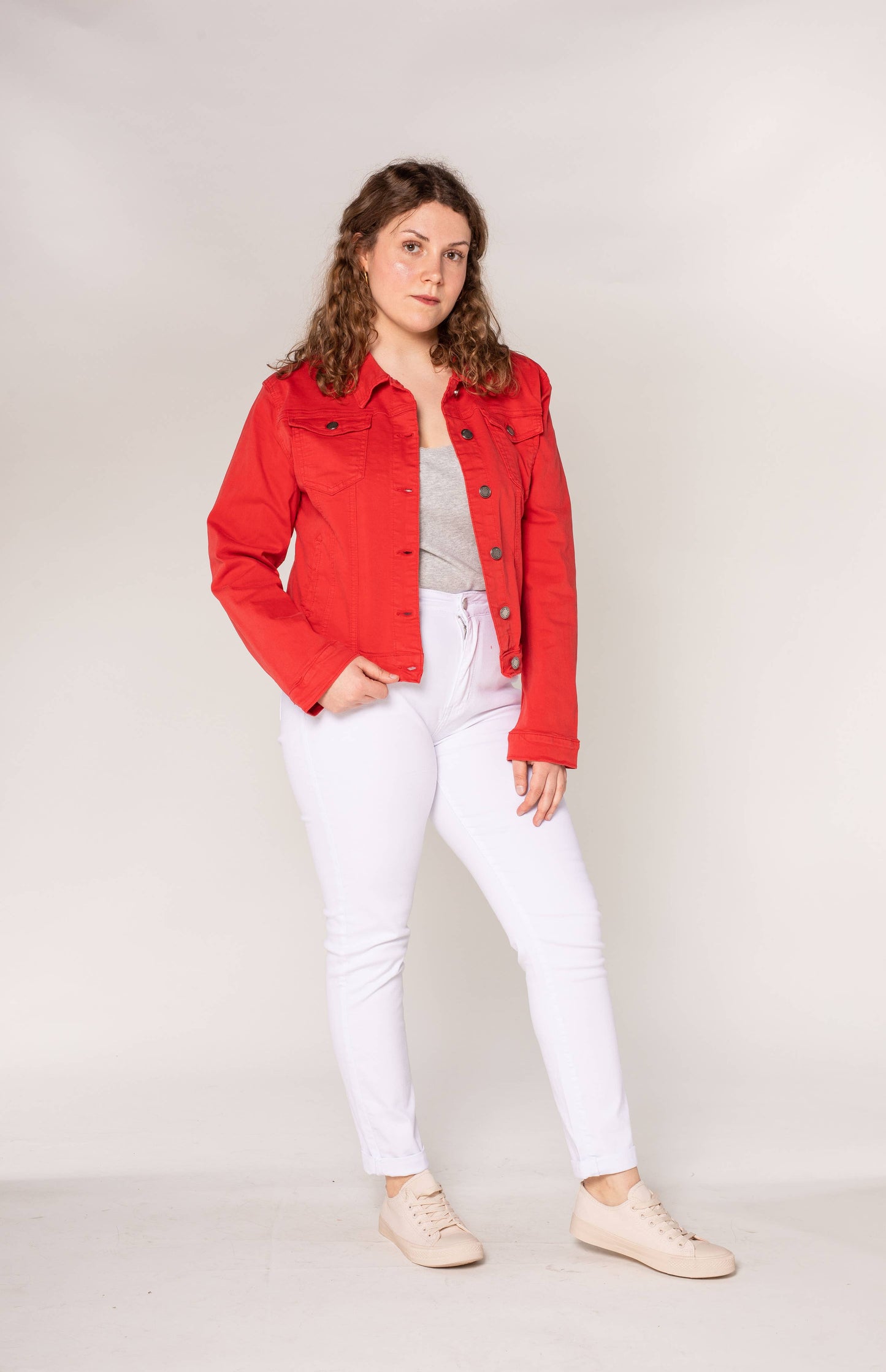 Nina Carter - Color Jacket - Plus size Sage
