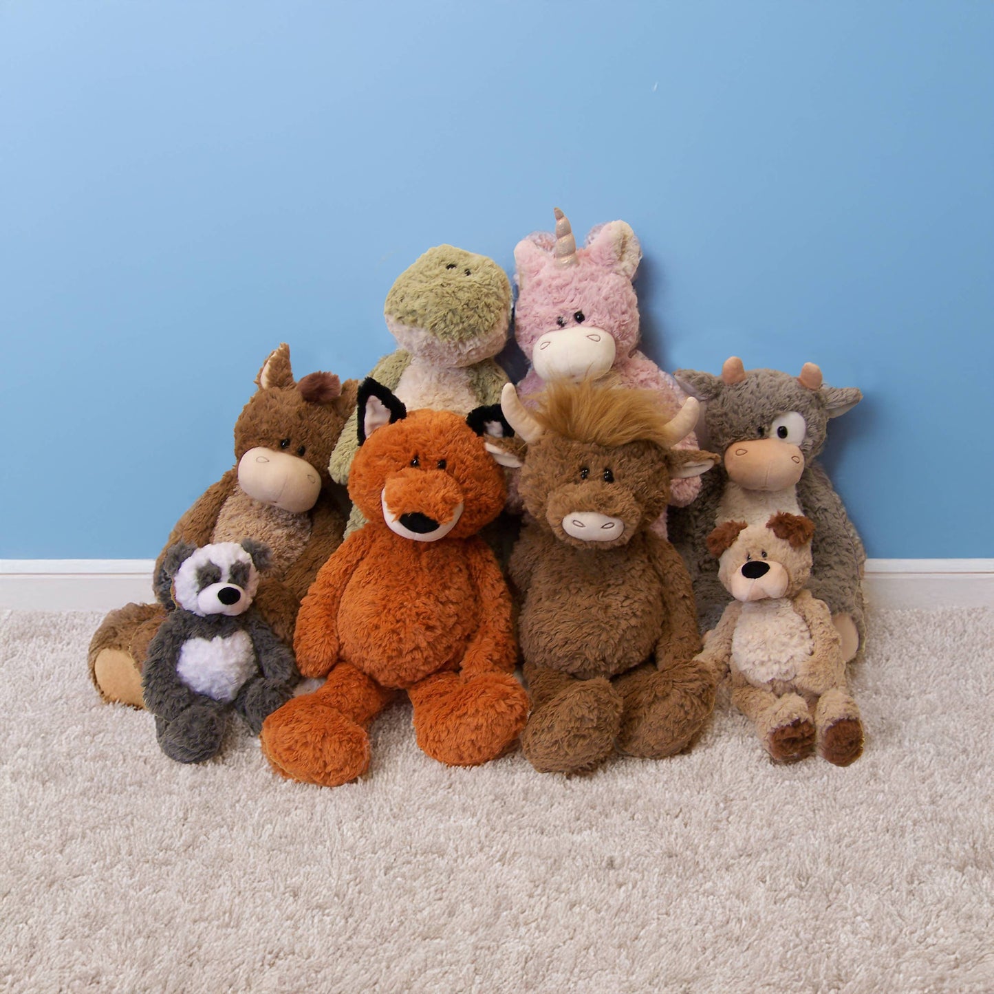 Giffa Gifts - 14IN CUDDLY UNICORN-ROSEY