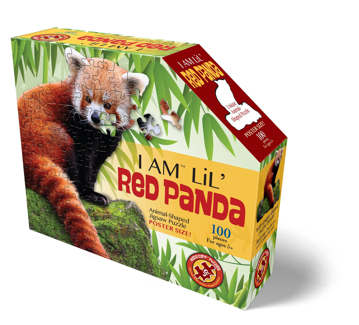 Madd Capp Games & Puzzles - I AM Lil RED PANDA 100 piece jigsaw puzzle - gift