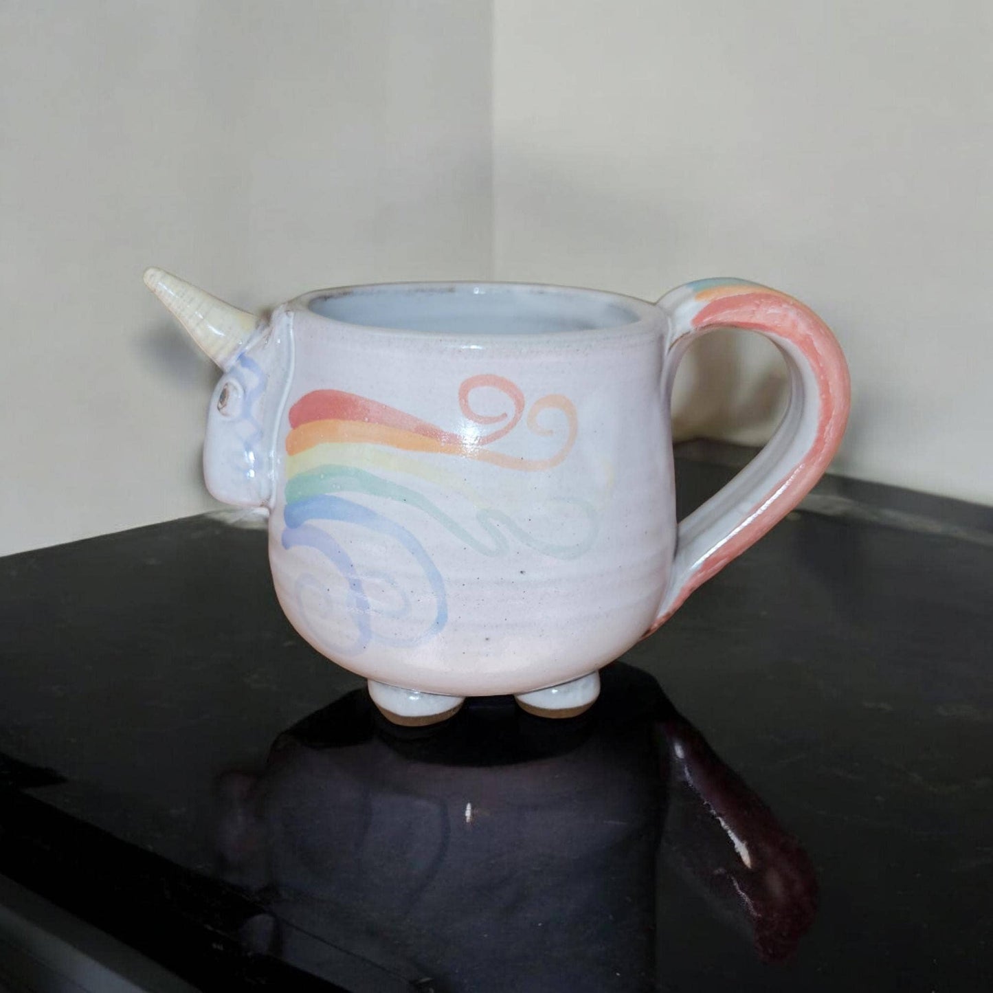 MudWorks Pottery - Unicorn Mug