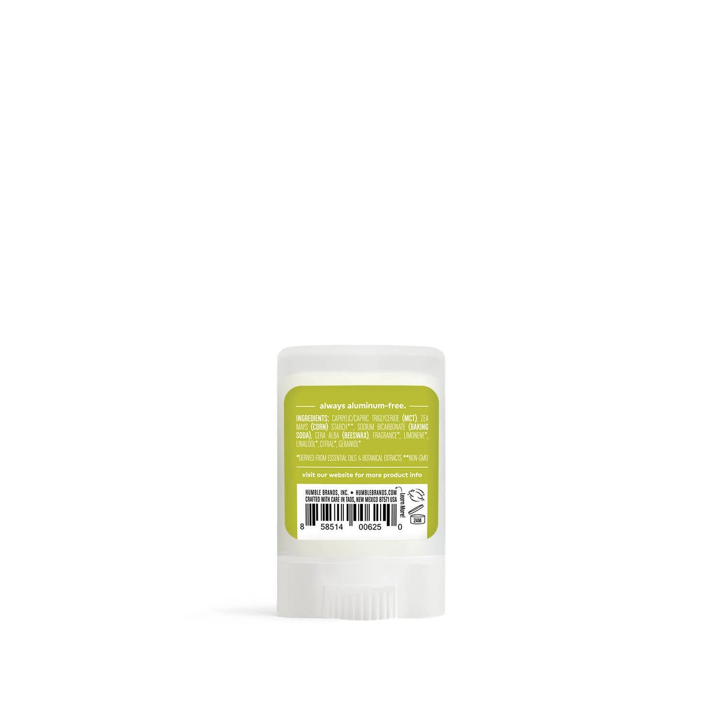 Humble Brands, Inc. - Bergamot & Ginger Original Travel Deodorant