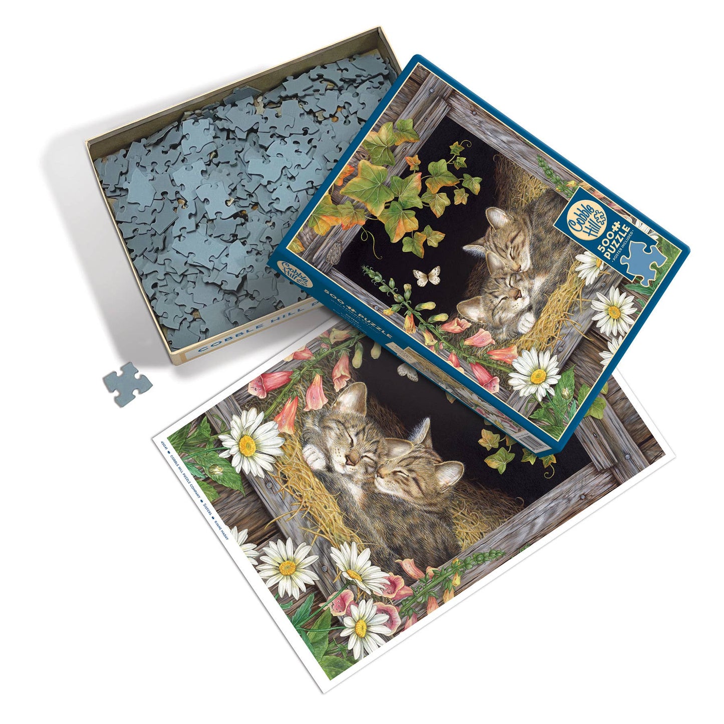 Outset Games and Cobble Hill Puzzles - Sisters 500-Piece Puzzle