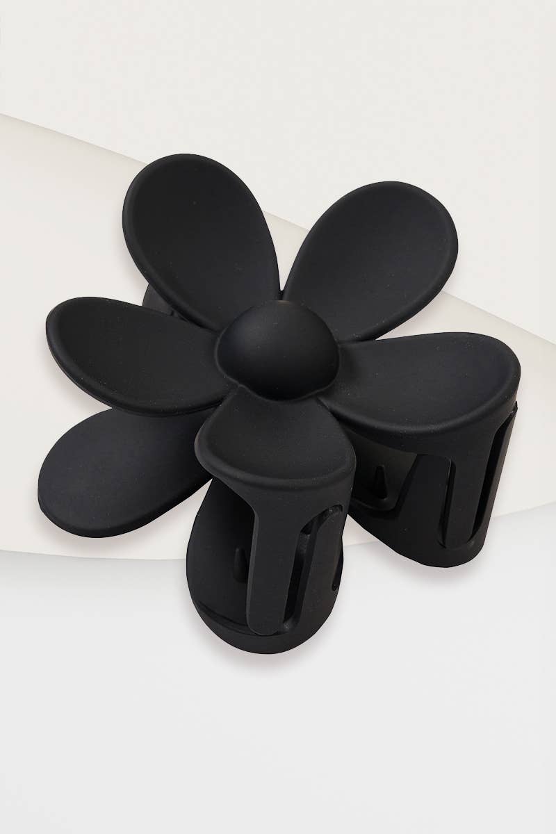 SI-25024 FLOWER HAIR CLAW CLIP