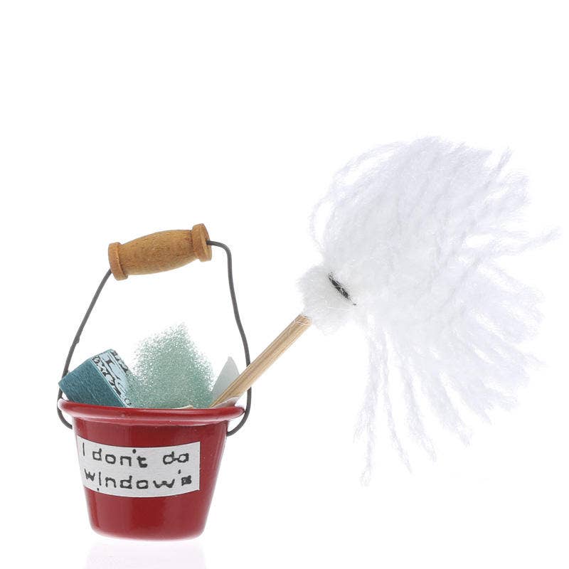 Factory Direct Craft - Dollhouse Miniature Filled Mop Bucket