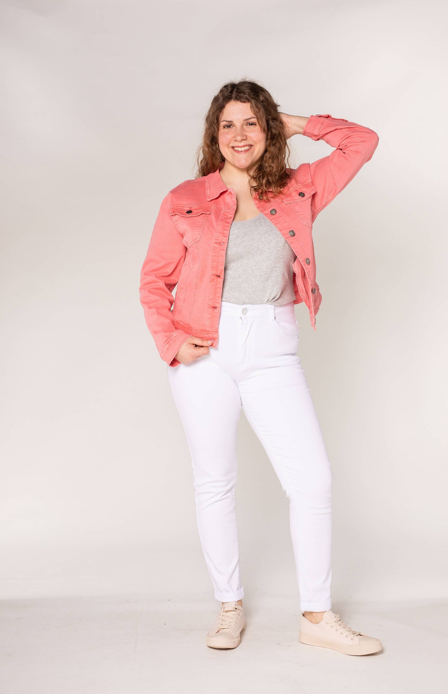 Nina Carter - Color Jacket - Plus size Sage