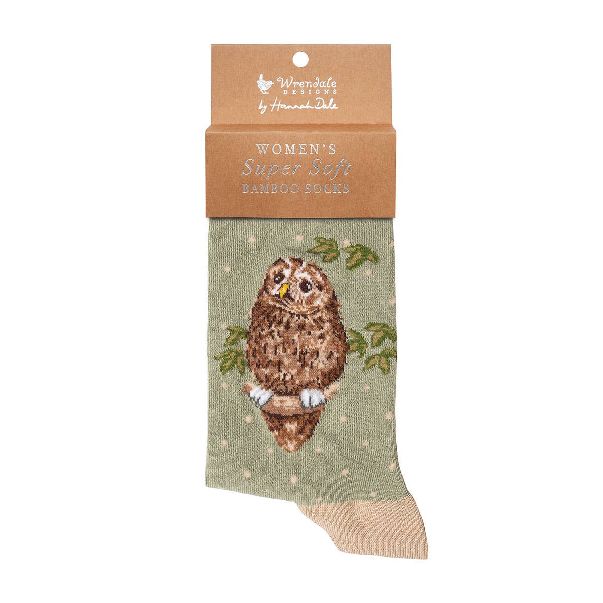 Wrendale Designs - Owl Sock - Treetops