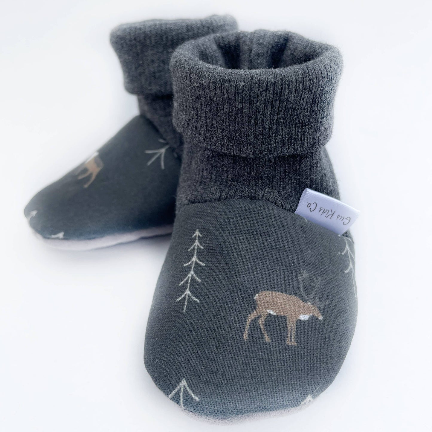 Gus Kids Co. - Moose Forest Baby Booties