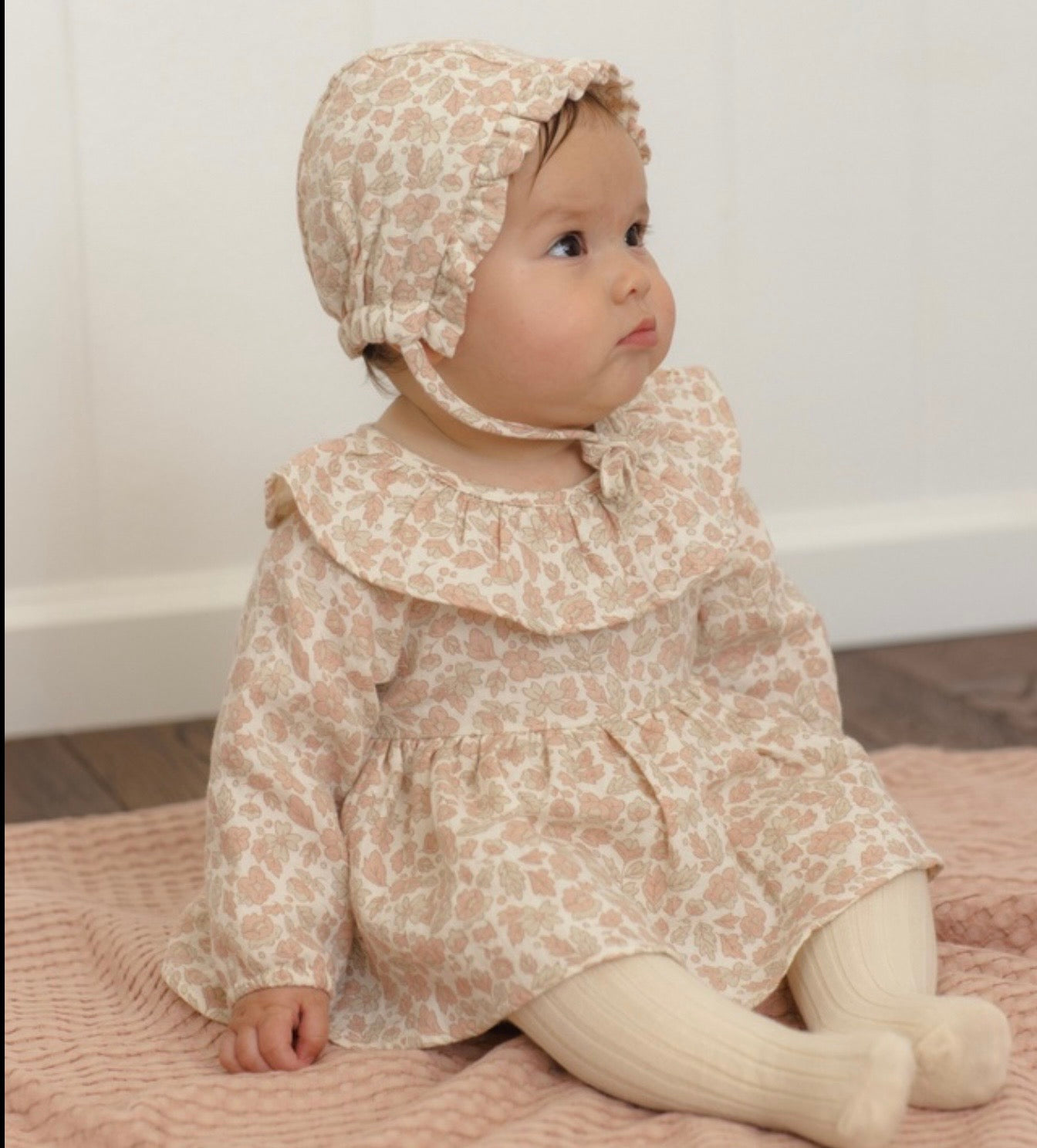 Thalia Romper Pink Blossoms