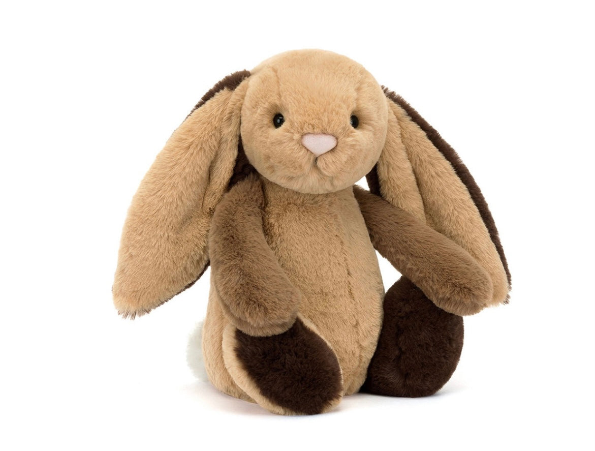 Bashful Patchwork Brown Bunny