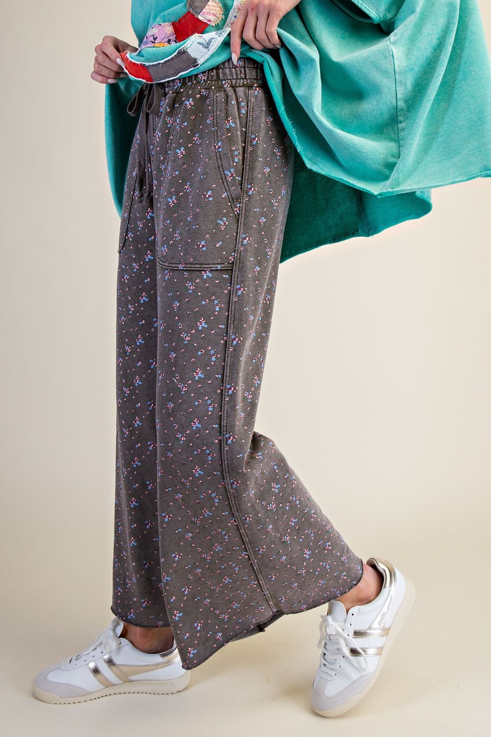 Floral Sweat Pants