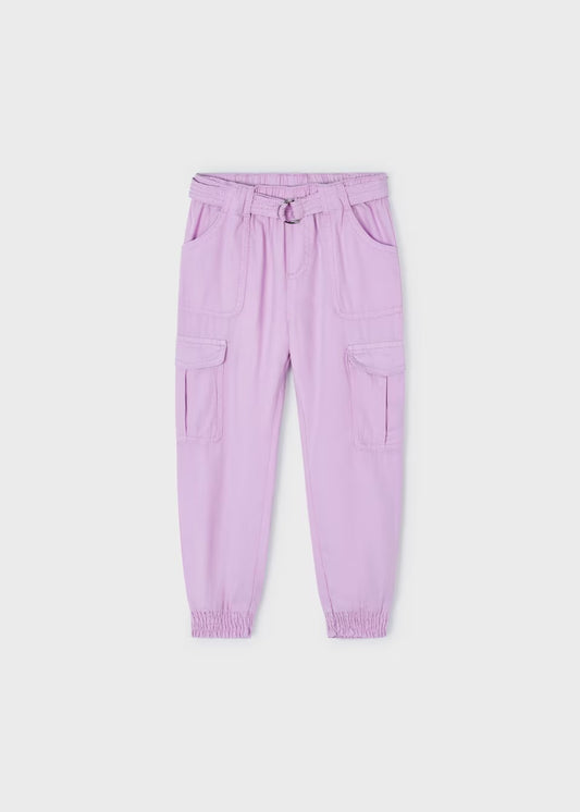 Pink Tencel Pants