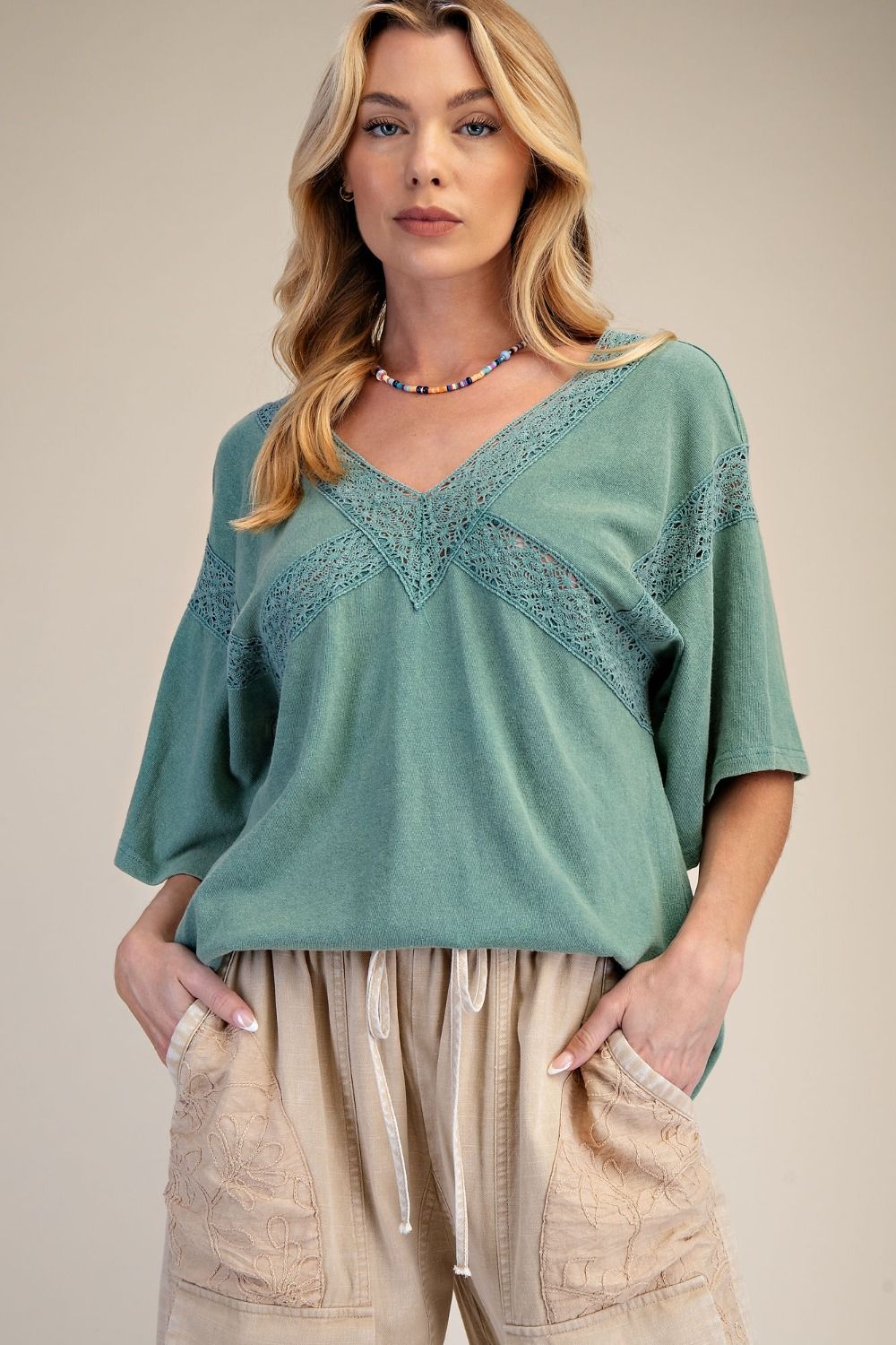 Juniper Green Top
