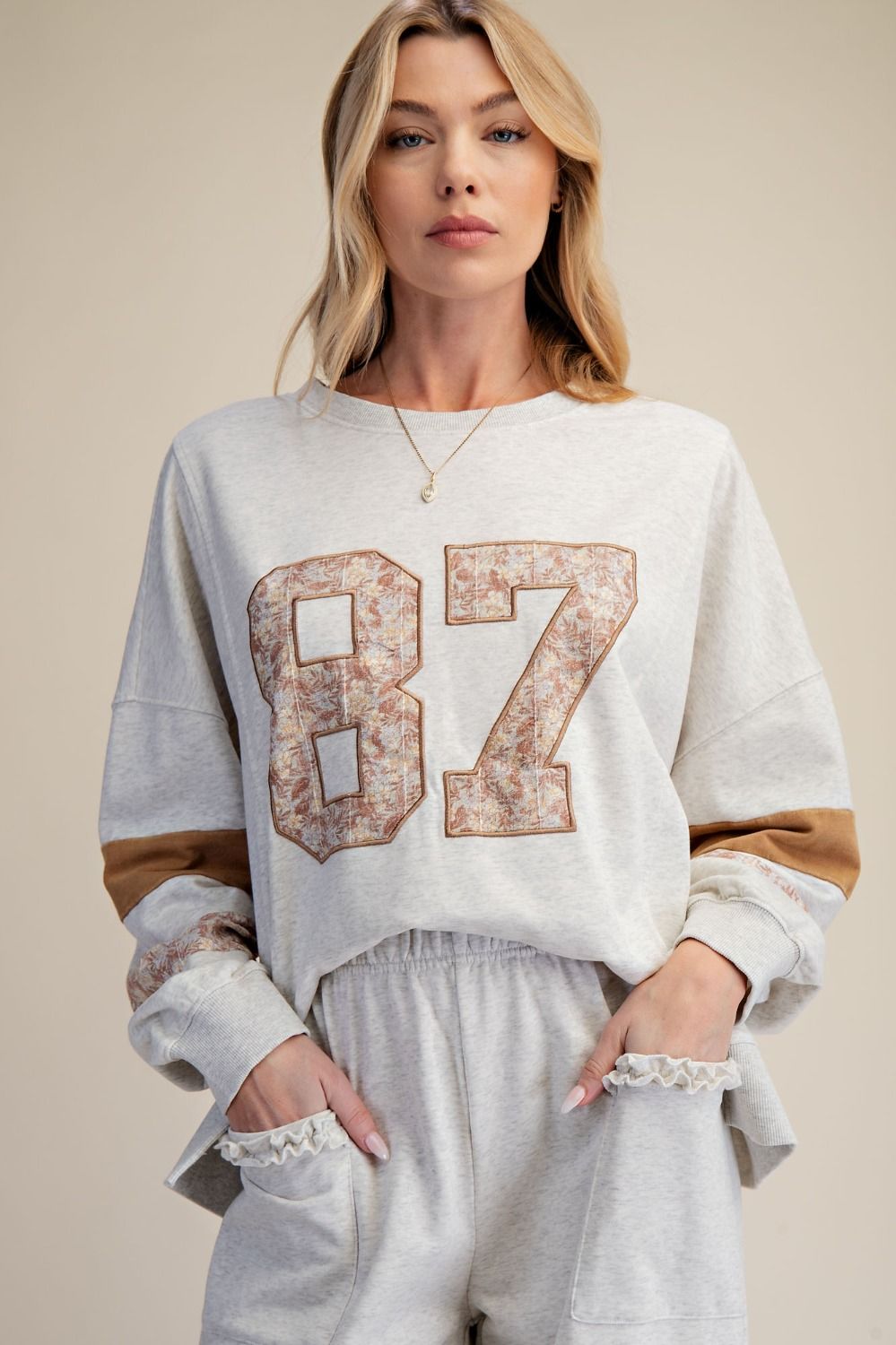 Heather Grey 87 Sweatshirt