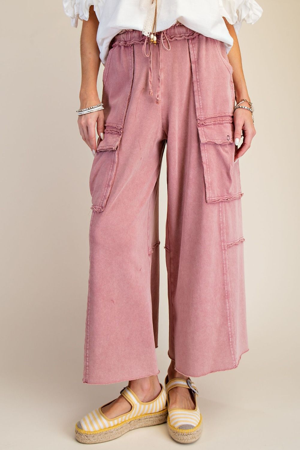 Faded Plum Pants