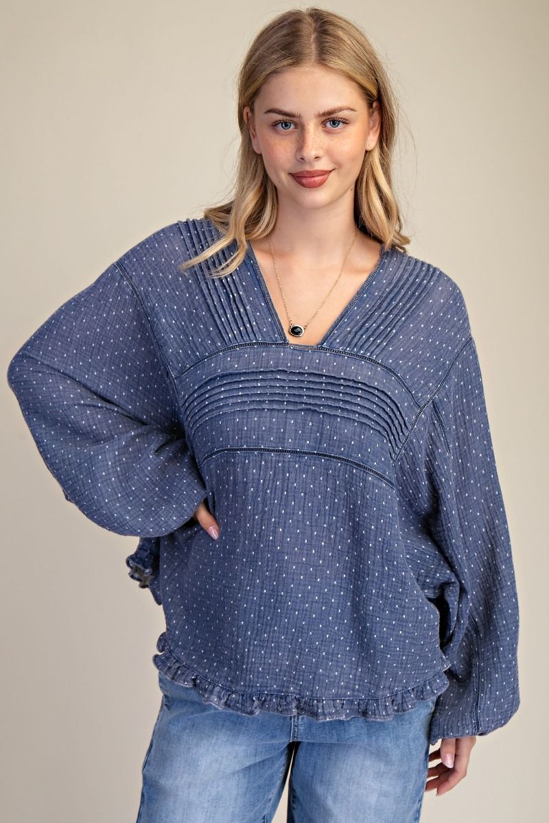 Soft Chambray Top