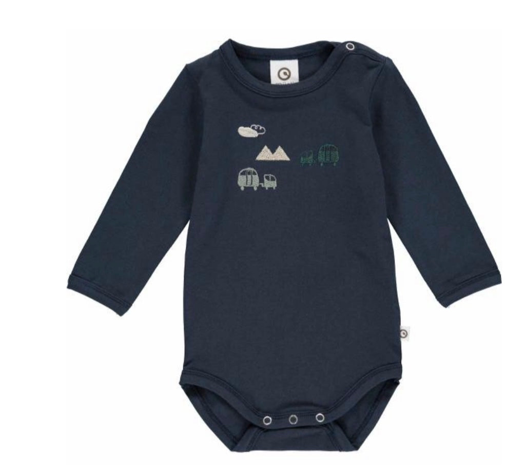 Caravan Applique Onesie