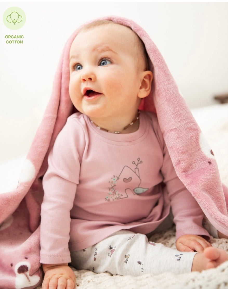 Organic House and Bird Tunic Set