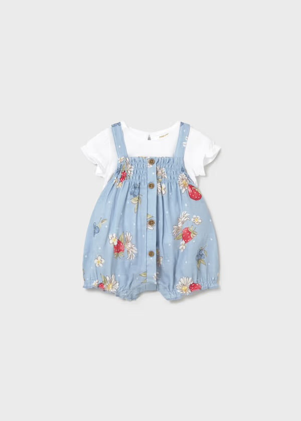 Blueberry Strawberry Romper