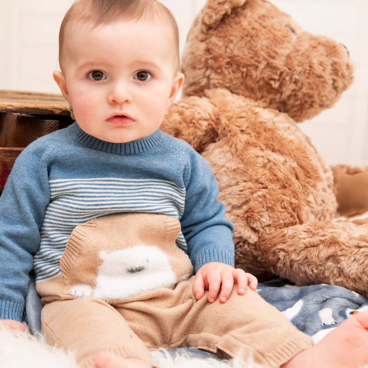 Bear Pocket Jumpsuit