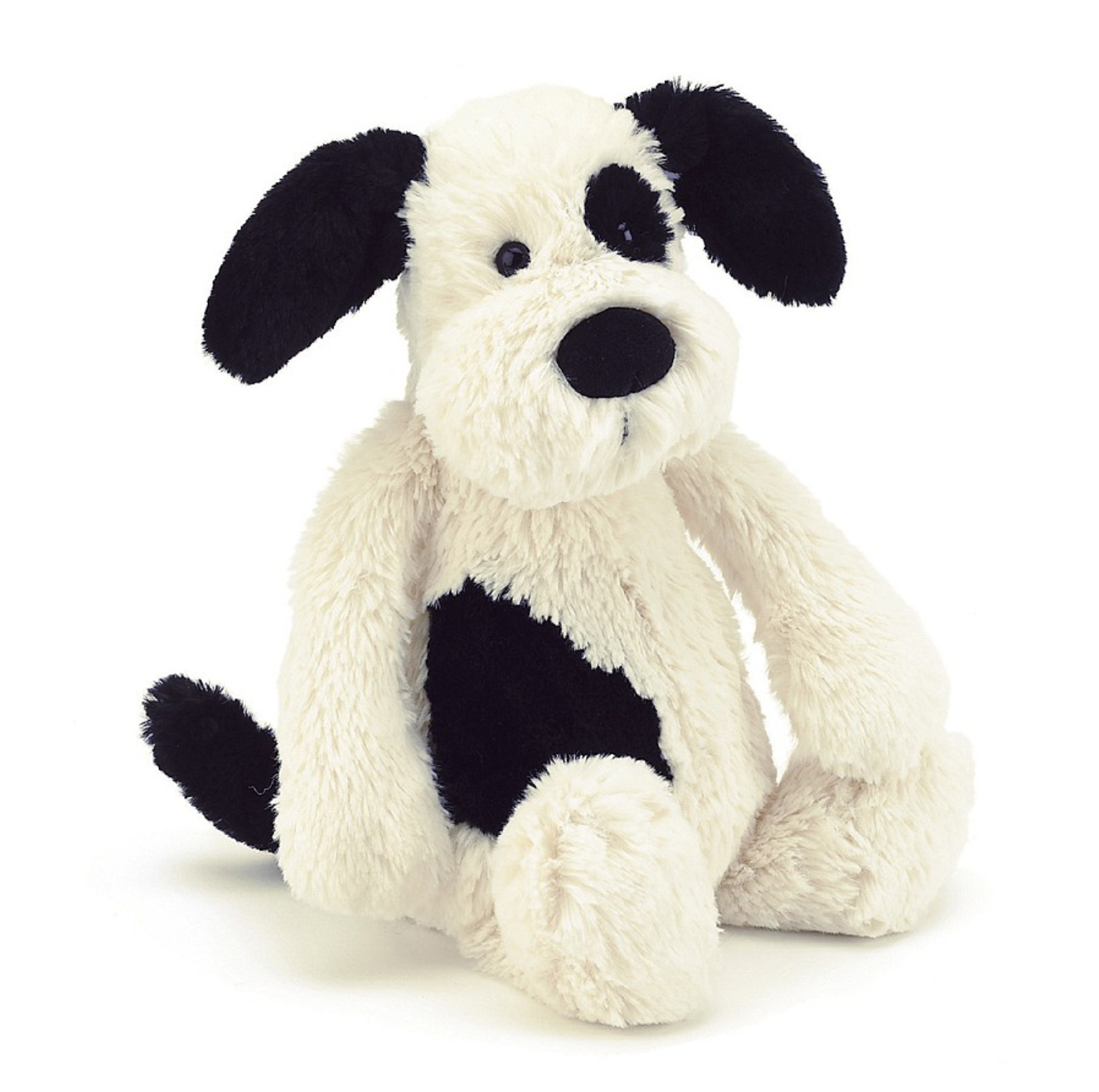 Bashful Black & Cream Puppy JellyCat