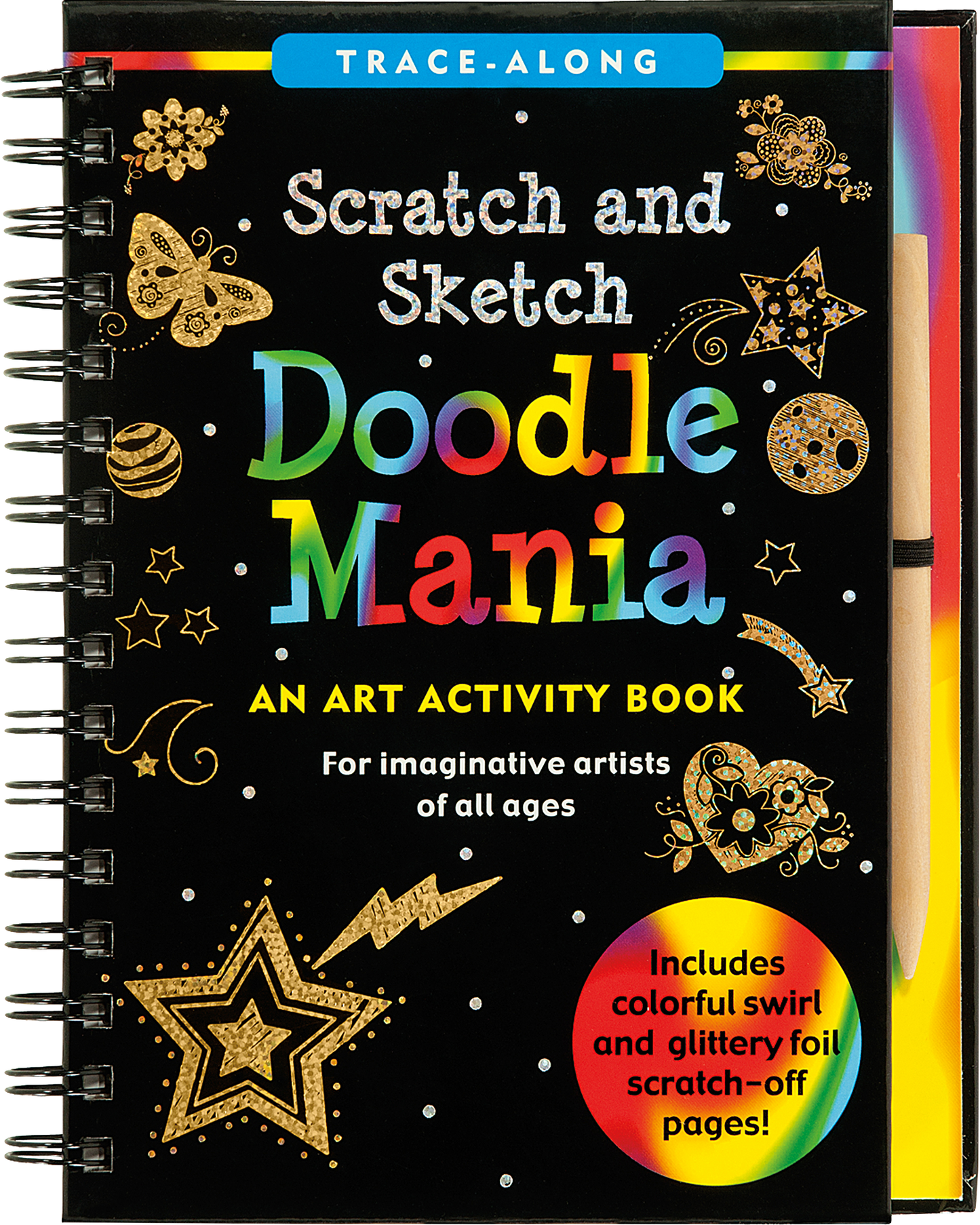 Peter Pauper Press - Doodle Mania Scratch & Sketch™