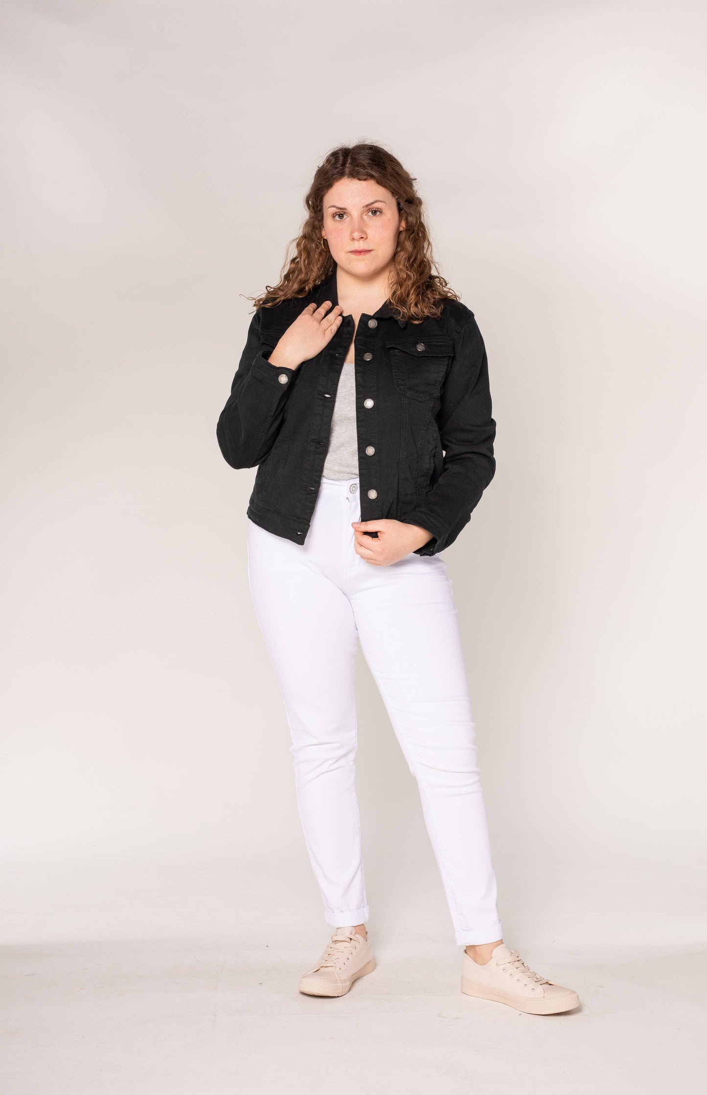 Nina Carter - Color Jacket - Plus size Sage